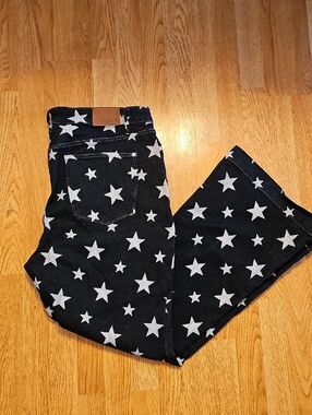Judy Blue dark wash Star Print Jeans
